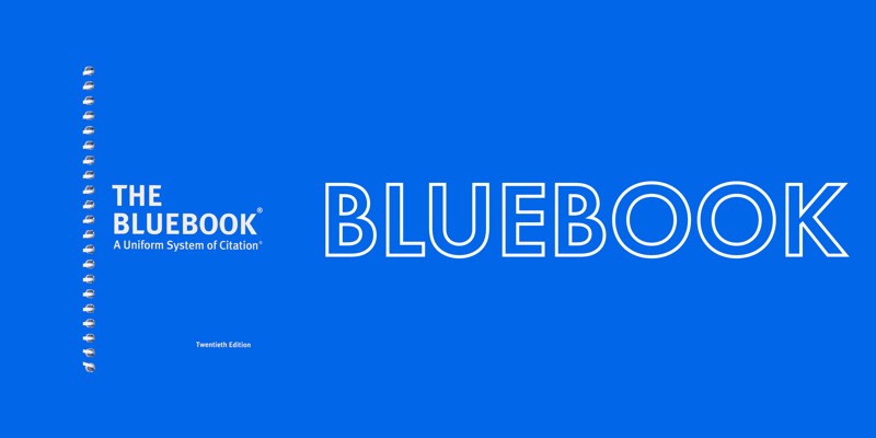 Bluebook Syle Guide